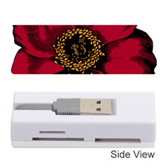 Floral Flower Petal Plant Memory Card Reader (stick)  by Celenk