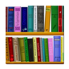 Shelf Books Library Reading Tile Coasters by Celenk