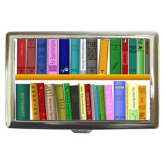 Shelf Books Library Reading Cigarette Money Cases by Celenk