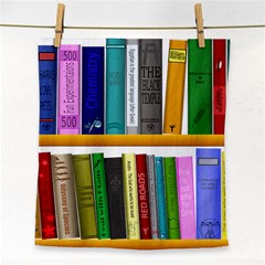 Shelf Books Library Reading Face Towel by Celenk