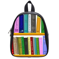 Shelf Books Library Reading School Bag (small) by Celenk