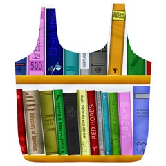 Shelf Books Library Reading Full Print Recycle Bags (l)  by Celenk