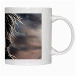 Angry Lion Digital Art Hd White Mugs Right