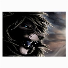 Angry Lion Digital Art Hd Large Glasses Cloth