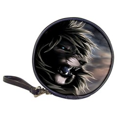 Angry Lion Digital Art Hd Classic 20-CD Wallets