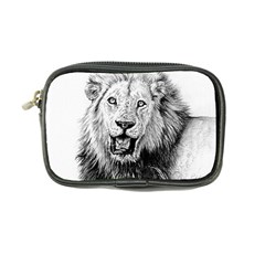 Lion Wildlife Art And Illustration Pencil Coin Purse by Celenk