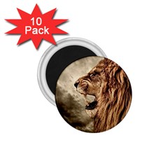 Roaring Lion 1.75  Magnets (10 pack) 