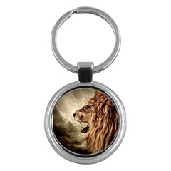 Roaring Lion Key Chains (Round) 