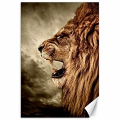 Roaring Lion Canvas 20  X 30   by Celenk