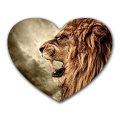 Roaring Lion Heart Mousepads