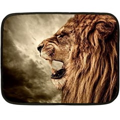 Roaring Lion Double Sided Fleece Blanket (Mini) 