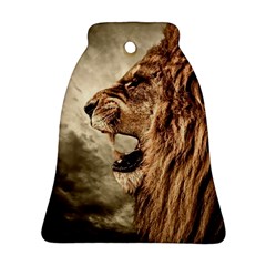 Roaring Lion Bell Ornament (Two Sides)