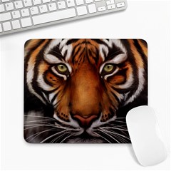 The Tiger Face Large Mousepads by Celenk