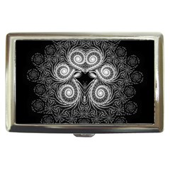 Fractal Filigree Lace Vintage Cigarette Money Cases