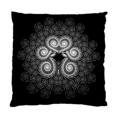 Fractal Filigree Lace Vintage Standard Cushion Case (one Side) by Celenk