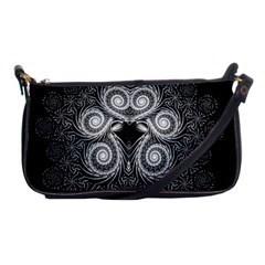 Fractal Filigree Lace Vintage Shoulder Clutch Bags by Celenk