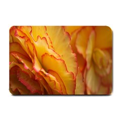 Flowers Leaves Leaf Floral Summer Small Doormat  by Celenk