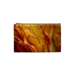 Flowers Leaves Leaf Floral Summer Cosmetic Bag (small)  by Celenk