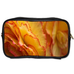 Flowers Leaves Leaf Floral Summer Toiletries Bags by Celenk