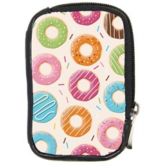 Colored Doughnuts Pattern Compact Camera Cases by Bigfootshirtshop