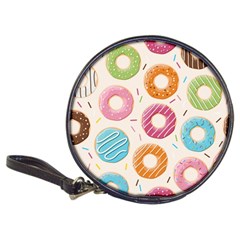 Colored Doughnuts Pattern Classic 20-cd Wallets by Bigfootshirtshop