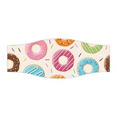 Colored Doughnuts Pattern Stretchable Headband by Bigfootshirtshop