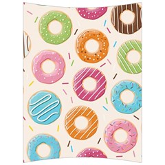 Colored Doughnuts Pattern Back Support Cushion by Bigfootshirtshop