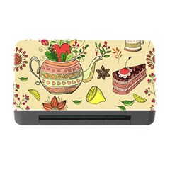 Colored Afternoon Tea Pattern Memory Card Reader with CF