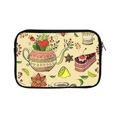 Colored Afternoon Tea Pattern Apple iPad Mini Zipper Cases