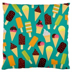 Summer Treats Standard Flano Cushion Case (one Side) by Bigfootshirtshop