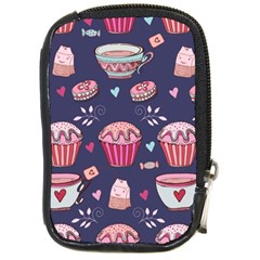 Afternoon Tea And Sweets Compact Camera Cases by Bigfootshirtshop