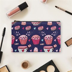 Afternoon Tea And Sweets Cosmetic Bag (medium)  by Bigfootshirtshop