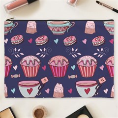 Afternoon Tea And Sweets Cosmetic Bag (xxxl)  by Bigfootshirtshop