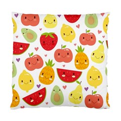 Happy Fruits Pattern Standard Cushion Case (two Sides) by Bigfootshirtshop