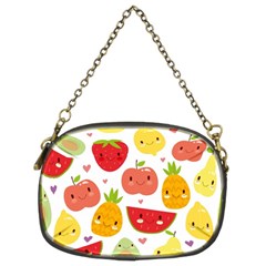 Happy Fruits Pattern Chain Purses (two Sides)  by Bigfootshirtshop