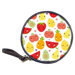 Happy Fruits Pattern Classic 20-cd Wallets by Bigfootshirtshop