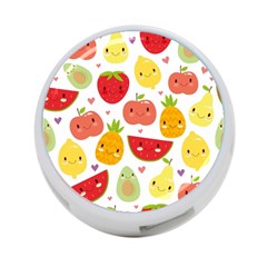 Happy Fruits Pattern 4-port Usb Hub (two Sides)  by Bigfootshirtshop