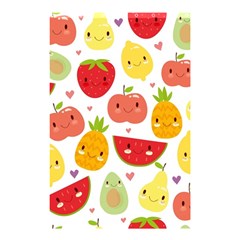 Happy Fruits Pattern Shower Curtain 48  X 72  (small)  by Bigfootshirtshop