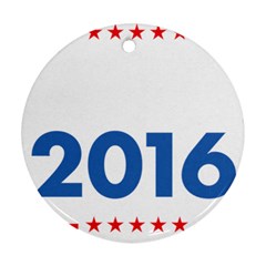 Wtf? 2016 Ornament (round) by dreiser