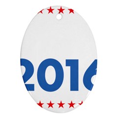 Wtf? 2016 Ornament (oval) by dreiser