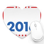 WTF? 2016 Heart Mousepads Front