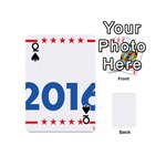 WTF? 2016 Playing Cards 54 (Mini)  Front - SpadeQ