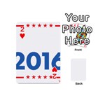 WTF? 2016 Playing Cards 54 (Mini)  Front - Heart2