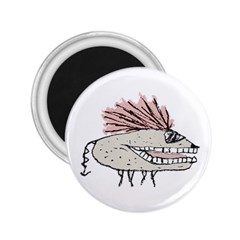 Monster Rat Hand Draw Illustration 2 25  Magnets by dflcprints