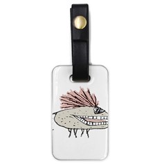 Monster Rat Hand Draw Illustration Luggage Tags (one Side)  by dflcprints