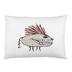 Monster Rat Hand Draw Illustration Pillow Case (two Sides) by dflcprints