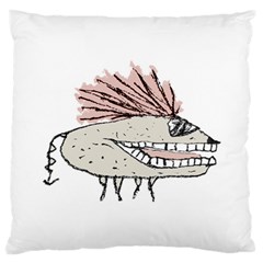 Monster Rat Hand Draw Illustration Large Cushion Case (one Side) by dflcprints