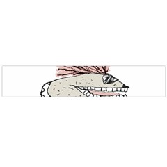 Monster Rat Hand Draw Illustration Flano Scarf (large)  by dflcprints