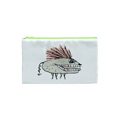 Monster Rat Hand Draw Illustration Cosmetic Bag (xs) by dflcprints