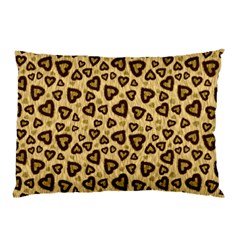 Leopard Heart 01 Pillow Case by jumpercat